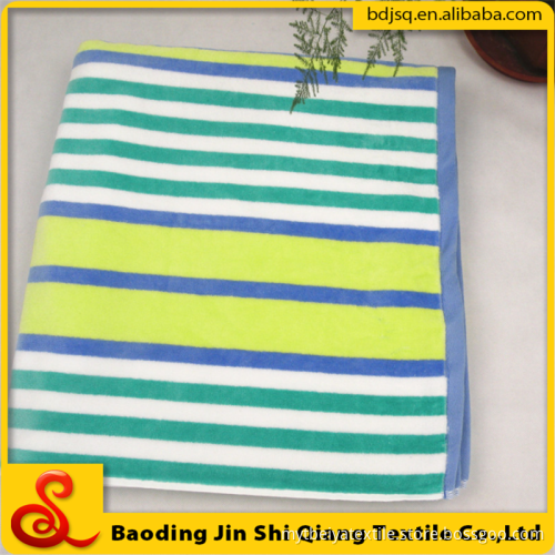 High Quality 100% Cotton Color Stripe Beach Towel Wholesale